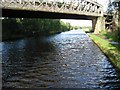 Disused railway bridge over Calder and Hebble Navigation in WF4 5LD