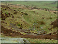 Pit on the slopes of Binsey, looking south-west in Bewaldeth and Snittlegarth