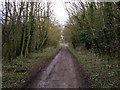 The footpath north eastwards out of Welton. in HU15 1NN