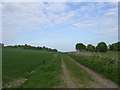 Farm track near Ethiebeaton in DD5 3RB