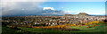 Panorama of Edinburgh from Blackford Hill in EH9 3HP