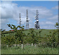 Radio Masts on Pale Heights in CW6 0SZ