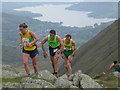 Fell Runners on Great Rigg in LA22 9RU