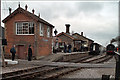 Williton Station, West Somerset Railway in Williton