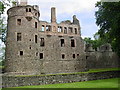 Huntly Castle, view from near main entrance. in AB54 8FH
