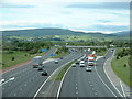 M6 Motorway, near Carnforth in LA5 9XP