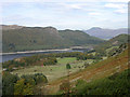 Thirlmere from the footpath up Helvellyn in CA12 4TN