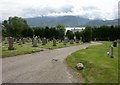 Ben Nevis from Kilmallie Cemetery in Corpach in PH33 7NJ