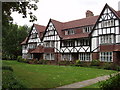 Apartments built in West Acton in 1930s in half-timbered style in W5 3EB