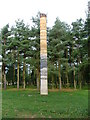 Matrix Revealed Core Sample Sculpture in Santon Downham