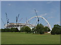 Wembley Stadium under construction in HA9 0JB