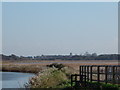 Footbridge near Snape Maltings in IP17 1SL