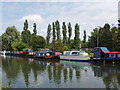 Boats on the Grand Union Canal at Alperton in HA0 1WY