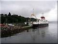 CalMac ferry at Lochaline in PA80 5XS