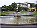 Fountain, People's Park in HX1 3LH