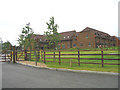 New 'gated' housing development, Hall Lane, Upminster in RM14 1TX