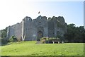 Oystermouth Castle near Mumbles, Swansea Bay in SA3 5TJ
