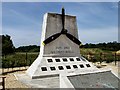 New Forest airfield monument in BH23 8EA