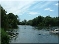 River Thames where Culham Reach becomes Culham Cut in OX14 4LZ