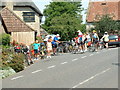 Cyclists at the Wise Man in DT2 8AB
