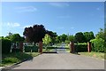 Bury St Edmunds cemetery in IP33 3LR
