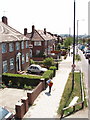 Western Avenue houses, between Gypsy Corner and East Acton in W3 7DX