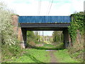 Bridge over the former Guildford to Farnham railway in GU12 6BE