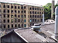 Derelict Mill, Dean Clough in HX3 5EB
