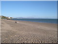 Abersoch main beach in January looking northwest towards Snowdonia across Cardigan Bay in LL53 7EN