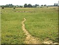 Footpath between Warehorne and Hamstreet in TN26 2LR