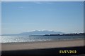View of Arran from South Beach Ardrossan in KA21 5BT