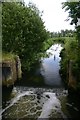 Former lock on River Lark in IP28 6LP
