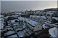 Snow covered Greenock in Greenock