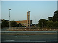 Modernist Church, Bitterne, Southampton in SO18 5SR