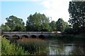 A4 crossing the river at Eddington, East of Hungerford. in RG17 0EU
