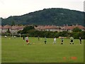 Football at Abergele in LL22 9AT