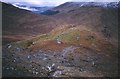 Splitting burn, Creag Bhan in PH49 4LA