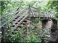 Footbridge over the river Nidd in HG5 9HG