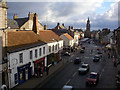 Berwick Town Centre from ramparts in TD15 2HQ