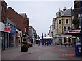 Pedestrian Precinct in Rhyl in LL18 1LB