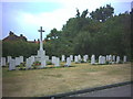 War Memorial and WW2 Military Graves, Croydon Cemetery. in CR0 3BU