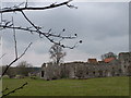 Ruins of Cluniac priory in PE32 2AB
