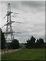 Pylons and sub station in AB51 0XL