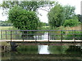 Bridge over River Purwell into Walsworth Common. in SG4 0BN