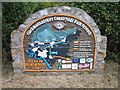 Clackmannanshire Countryside Path Network Sign in FK10 3QF