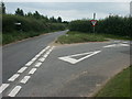 Junction of Harts Lane and Long Lane, Bawburgh in NR9 3LX