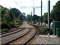 Looking west from Sandilands tramstop, Croydon in CR0 5JQ