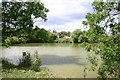 Pond at Chevington Hall Farm in IP29 5QQ