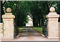 Gateway to Standen Hall in BB7 1QY