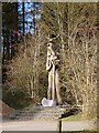 Ancient Forester, by David Kemp, Grizedale Forest, Cumbria in LA22 0QN